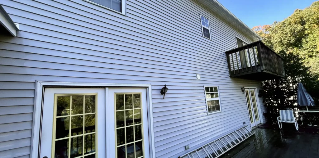 after photo of dirty house siding arden nc
